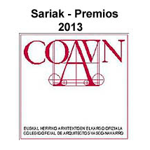 PREMIOS COAVN 2013. Premios Trienales del Colegio de Arquitectos Vasco-Navarro